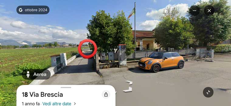 La nostra torneria è al N. 18 di via Brescia - Castenedolo